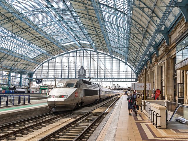 train in Bordeaux France